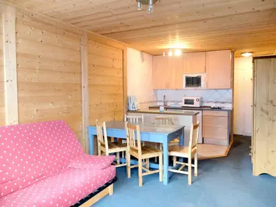 Cuisine ou kitchenette dans l'établissement Résidence 2100b - Studio confortable·Proches de pistes·Balcon MAE-2264
