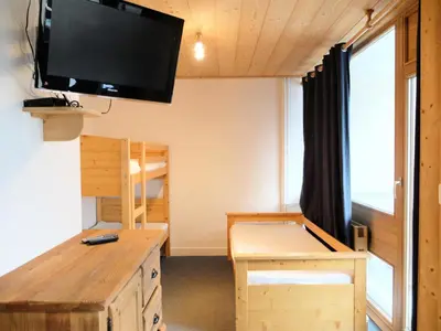 Cuisine ou kitchenette dans l'établissement Résidence 2100b - Studio confortable·Proches de pistes·Balcon MAE-2264