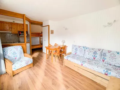 Coin salon dans l'établissement Résidence Grand Pre - Studio 26-30m² au Lavachet MAE-2274