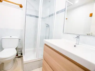 Salle de bains dans l'établissement Résidence Grand Pre - Studio 26-30m² au Lavachet MAE-2274