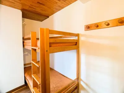 Un ou plusieurs lits superposés dans un hébergement de l'établissement Résidence Grand Pre - Studio 26-30m² au Lavachet MAE-2274