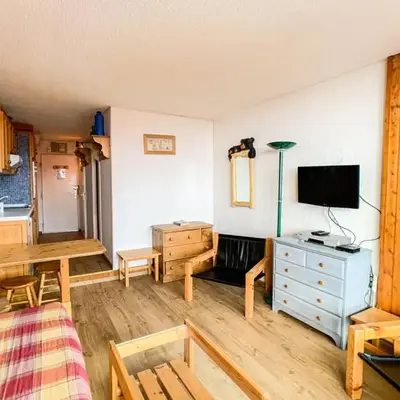 Résidence Grandes Platieres 2 - Studio cabine situé dans le centre du Val Claret MAE-2324