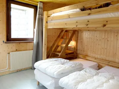 Un ou plusieurs lits dans un hébergement de l'établissement Appartement Confortable pour 8 pers. à Tignes, Animaux acceptés - FR-1-502-508