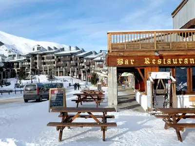 L'établissement Appartement Confortable pour 8 pers. à Tignes, Animaux acceptés - FR-1-502-508 en hiver