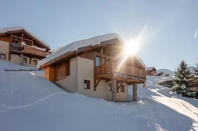 L'établissement Le Cocon Detached chalet (6p). 3 bedrooms and 2 bathrooms en hiver