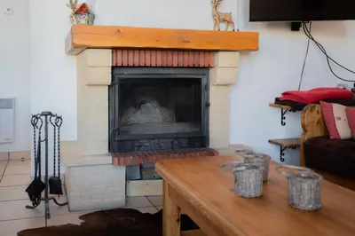 Plan de l'établissement Le Cocon Detached chalet (6p). 3 bedrooms and 2 bathrooms