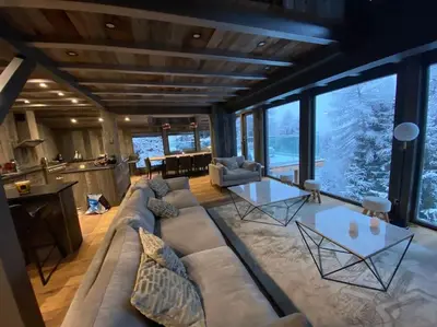 Plan de l'établissement Masara - 5-room chalet plus sauna and jacuzzi 12 p