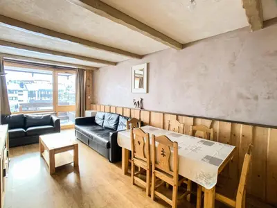 Coin salon dans l'établissement Résidence Lot 300 - Appartement spacieux et renové MAE-0524