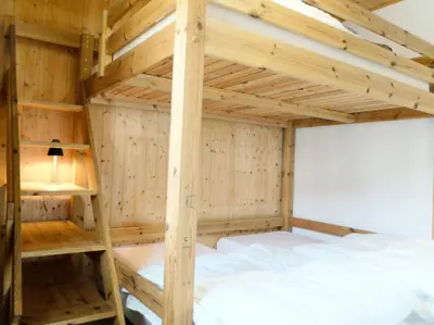 Un ou plusieurs lits dans un hébergement de l'établissement Résidence Lot 300 - Appartement spacieux et renové MAE-0524