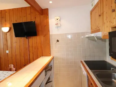 Plan de l'établissement Studio Confort à Tignes avec Balcon, Animaux Acceptés - FR-1-502-515