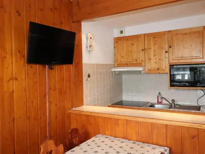 Plan de l'établissement Studio Confort à Tignes avec Balcon, Animaux Acceptés - FR-1-502-515