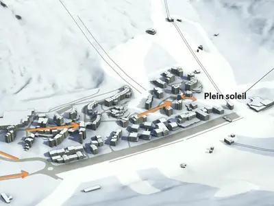 L'établissement Studio rénové skis aux pieds, 4 pers., Tignes Val Claret - FR-1-502-520 en hiver