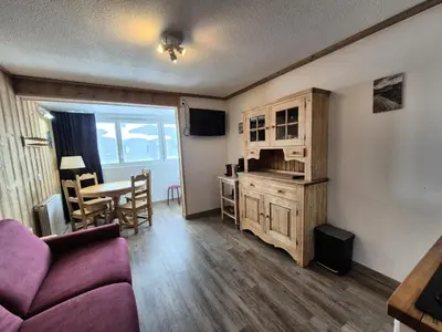 Cuisine ou kitchenette dans l'établissement Résidence Plein Soleil - Appartement skis aux pieds · Proche du funiculaire MAE-4594