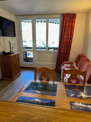 Plan de l'établissement Rond point des pistes 21m2 free wifi fiber smart TV