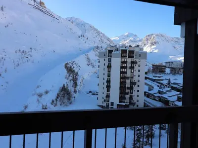 Vue générale sur la montagne ou vue sur la montagne depuis l'appartement