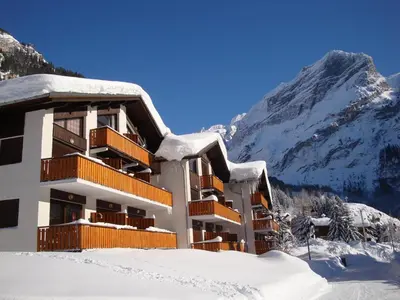 Vue générale sur la montagne ou vue sur la montagne depuis l'appartement