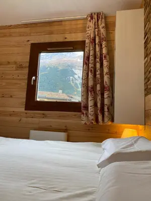 Un ou plusieurs lits dans un hébergement de l'établissement Appartement Termignon Val Cenis