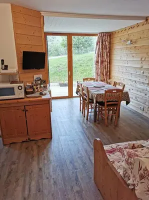 Cuisine ou kitchenette dans l'établissement Appartement Termignon Val Cenis