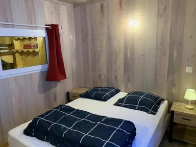 Un ou plusieurs lits dans un hébergement de l'établissement Le p'tit coin montagne 3