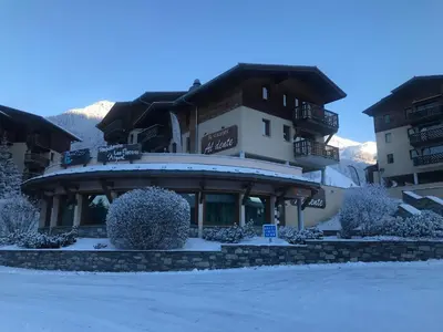 L'établissement Résidence Goélia Les Flocons d'Argent en hiver