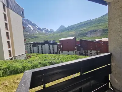 Vue générale sur la montagne ou vue sur la montagne depuis l'appartement