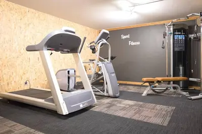 Salle ou équipements de sports de l'établissement HaKaJu Appartement 10 personnes à Val Cenis