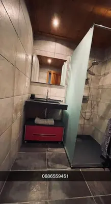 Salle de bains dans l'établissement Beaver Creek appartement 12 Personnes à Val Cenis