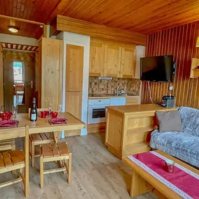 Apt with balcony and beautiful view in Val-d'Isère