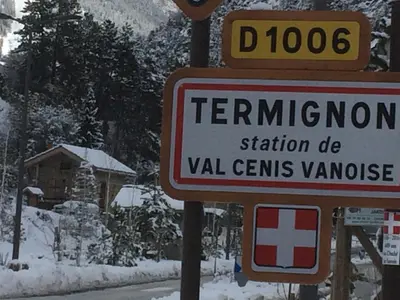 L'établissement La VILLA du DORON en hiver
