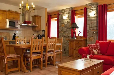 Cuisine ou kitchenette dans l'établissement Venus - 2 bedroom apartment next to the slopes