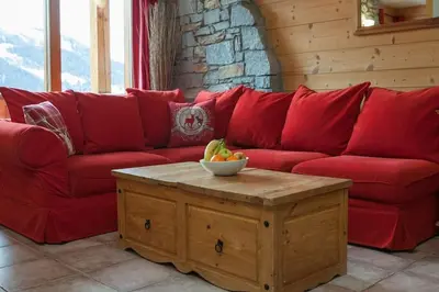 Coin salon dans l'établissement Venus - 2 bedroom apartment next to the slopes