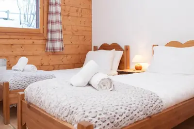 Un ou plusieurs lits dans un hébergement de l'établissement Mercer - 3 bedroom apartment with stunning views