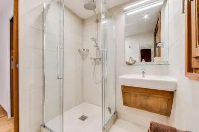 Salle de bains dans l'établissement Croix du Sud