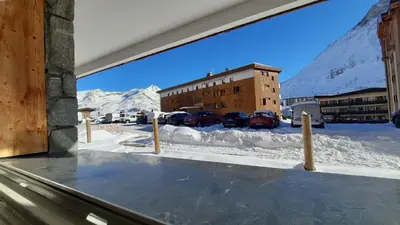 L'établissement Spacieux appartement Tignes le Lac en hiver