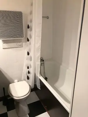 Salle de bains dans l'établissement Tignes : cocon luxueux au pied des pistes