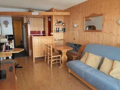 Plan de l'établissement Studio ski aux pieds Arc 2000 pour 4 personnes avec vue pistes - FR-1-411-891