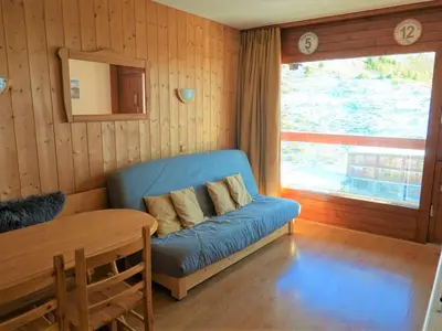 Plan de l'établissement Studio ski aux pieds Arc 2000 pour 4 personnes avec vue pistes - FR-1-411-891