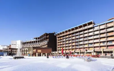 Plan de l'établissement Residence Hotel Aiguille Rouge - Studio pour 4 personnes à Arc 2000 ski aux pieds, au centre de la station, près des commerces, du bowling et de la patinoire MAE-7104