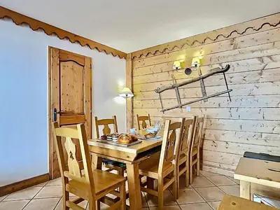 Plan de l'établissement Confortable 4 pièces à Tignes Val Claret pour 8 pers. - FR-1-411-884