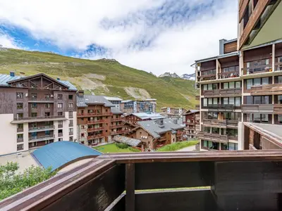 Vue générale sur la montagne ou vue sur la montagne depuis l'appartement
