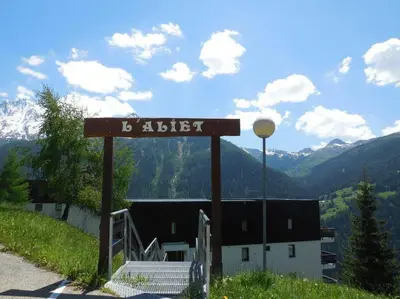 Plan de l'établissement Paradiski calme et ensoleillé plan peisey