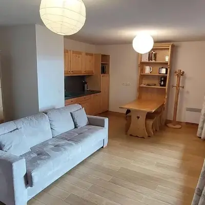 Paradiski bel appartement rénové plan peisey