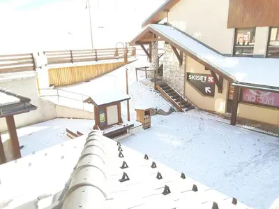 Plan de l'établissement Paradiski ski au pied vallandry