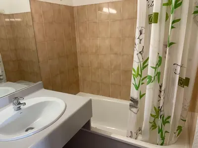 Salle de bains dans l'établissement Paradiski ski au pied vallandry