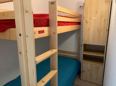 Un ou plusieurs lits superposés dans un hébergement de l'établissement Paradiski ski au pied vallandry