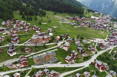 Plan de l'établissement Paradiski neuf, calme et ensoleillé vallandry