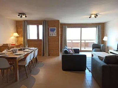 Plan de l'établissement Paradiski nouveau, calme et ensoleillé vallandry