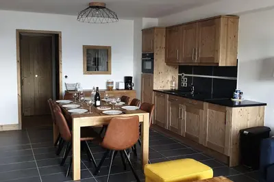 Plan de l'établissement Paradiski nouveau, calme et ensoleillé vallandry