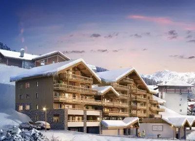 L'établissement Paradiski nouveau, calme et ensoleillé vallandry en hiver