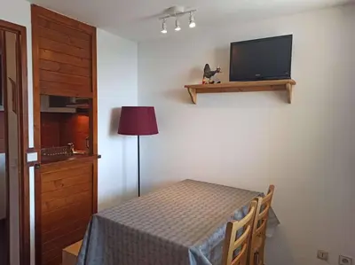 Plan de l'établissement Paradiski proches pistes et commerces vallandry